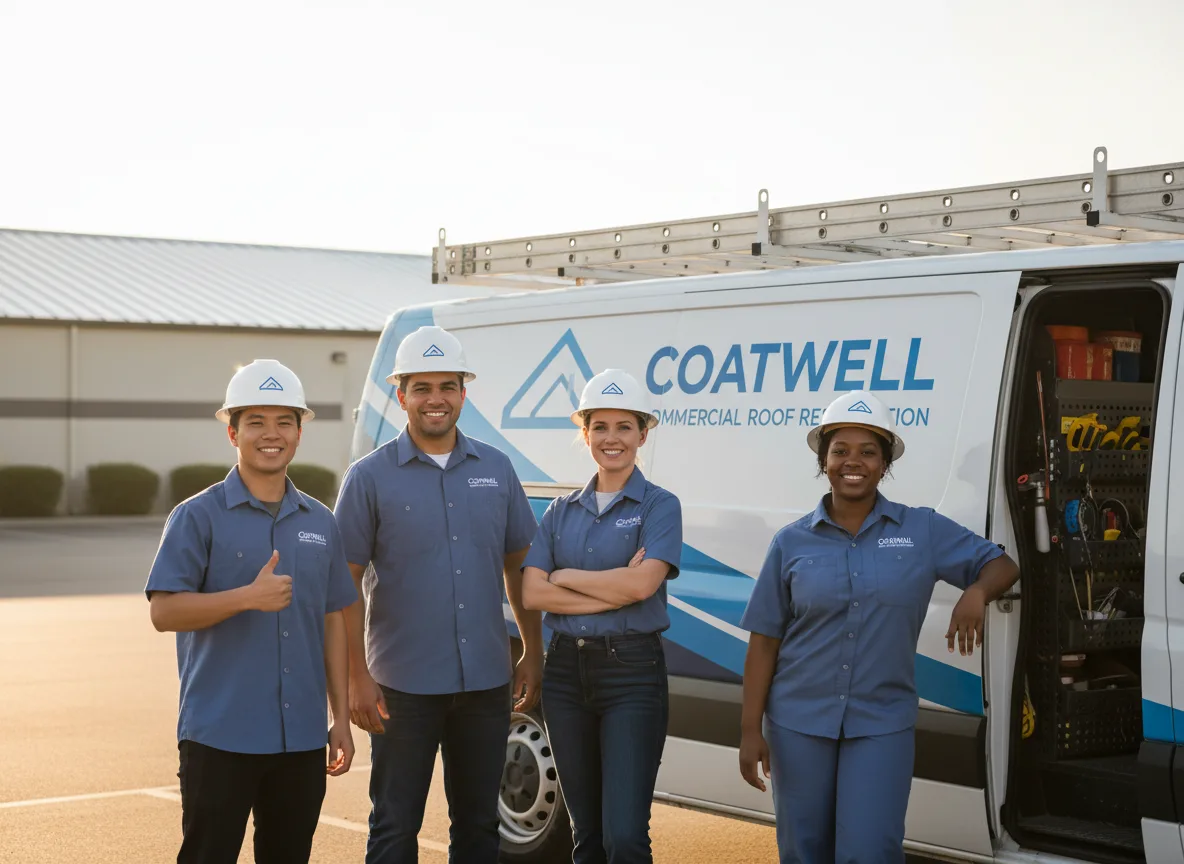 Commercial roof coating company in Melville, MT